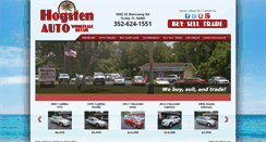 Desktop Screenshot of hogstenautosalesonline.com